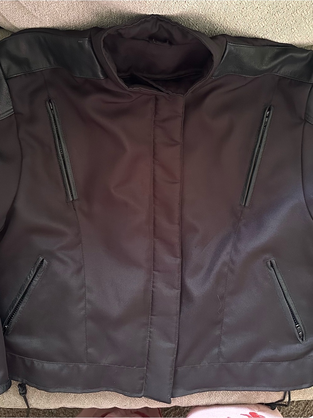 Women's Dark Brown Moto-Style Jacket